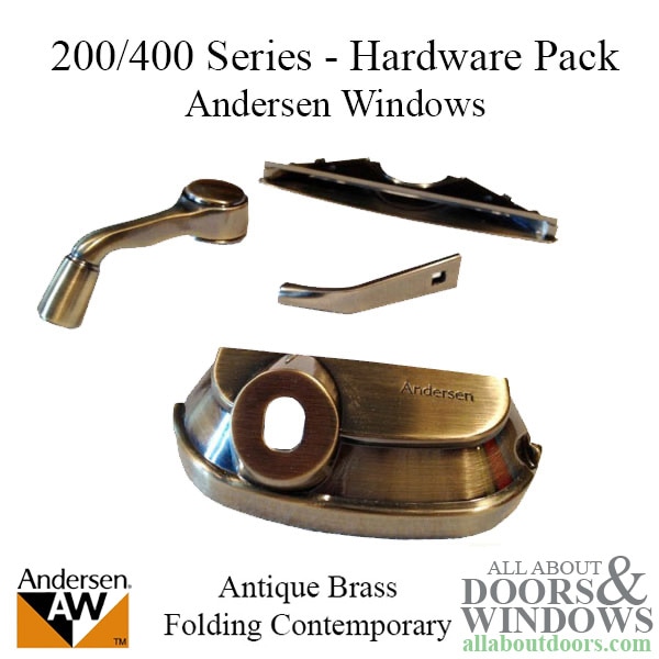 Andersen 200 and 400 series casement window operator hardware set