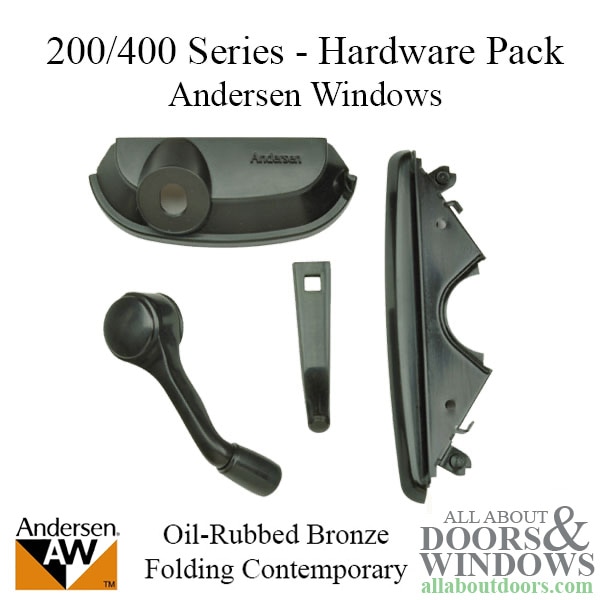 Andersen 200 and 400 series casement window operator hardware set