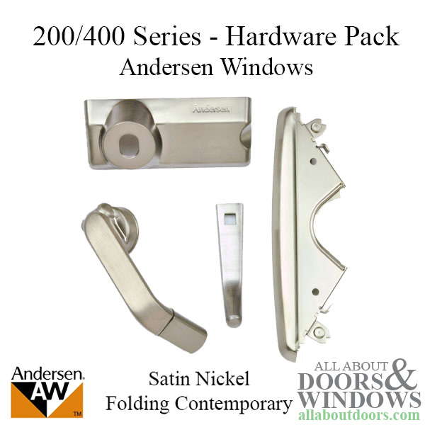 Andersen 200 and 400 series casement window operator hardware set