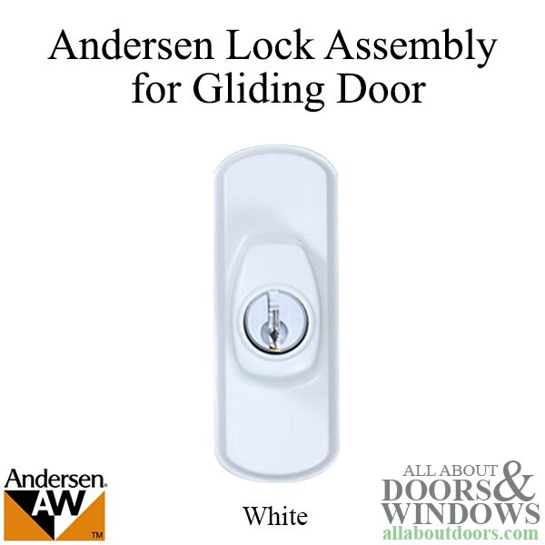 Andersen right hand lock assembly for Frenchwood gliding doors