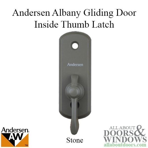 Andersen albany thumb latch for Frenchwood gliding doors