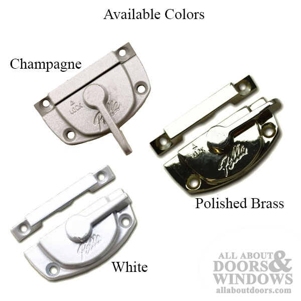 Sash Lock for Pella Pro Line Series 1-7/8" - Available Colors