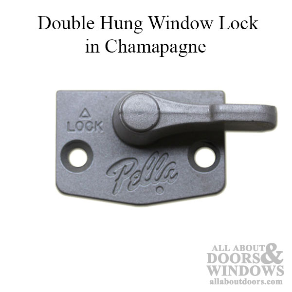 PELLA Double Hung Sash Security Lock & Strike ~ Original Pella  White New 