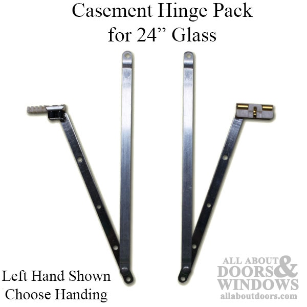Pella Casement Window Hinge – Close-up Left Hand
