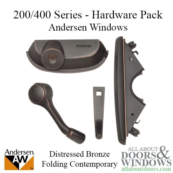 Andersen 200 and 400 series casement window operator hardware set