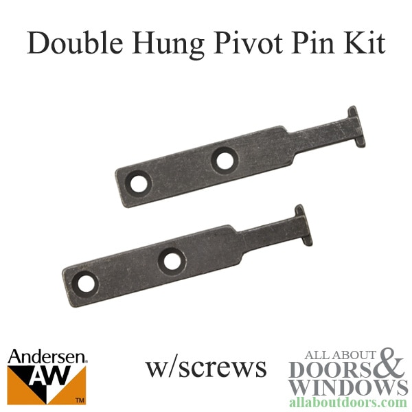 Andersen A-Series double hung window pivot pin kit with screws