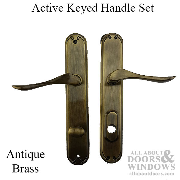 Active Pella Left Hand Keyed Handle Set for Hinged Door Choose Finish