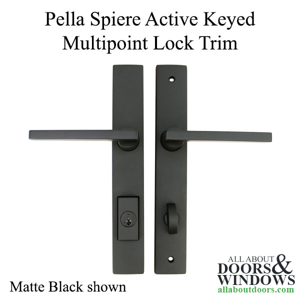 Pella Spiere Active Keyed Multipoint Lock Trim