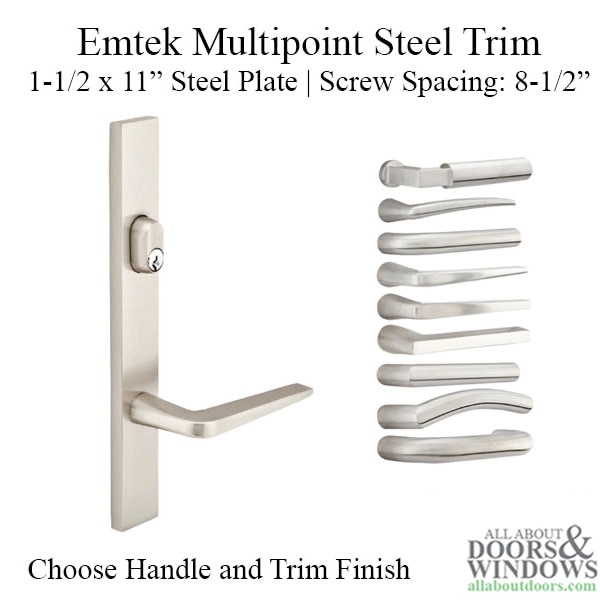 Multipoint Lock Handle Trim Set