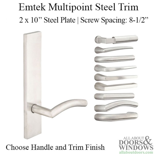 Multipoint Lock Handle Trim Set