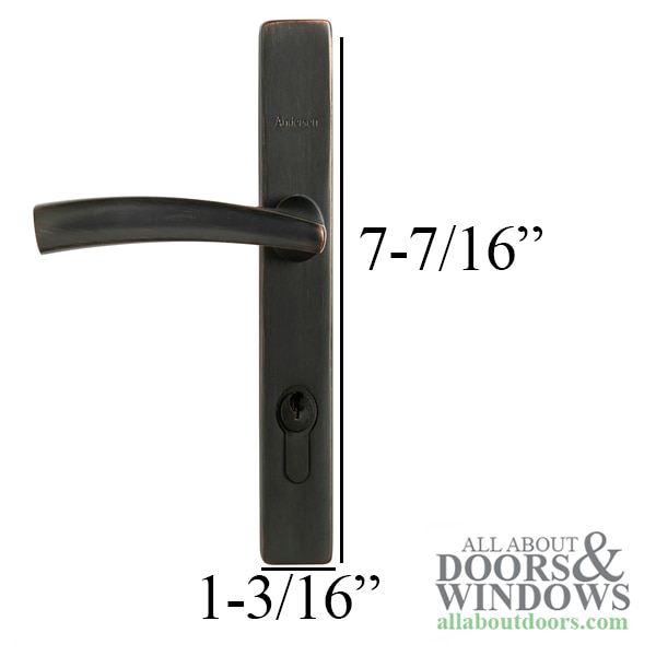Specs: Modern Storm Handle Trim – Venetian Bronze