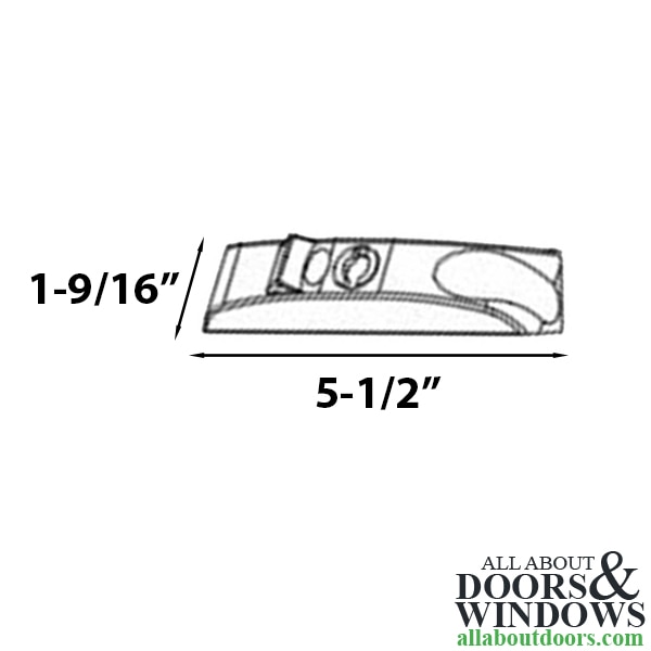 Marvin Folding Hardware Cover for Casemaster & Awning Windows