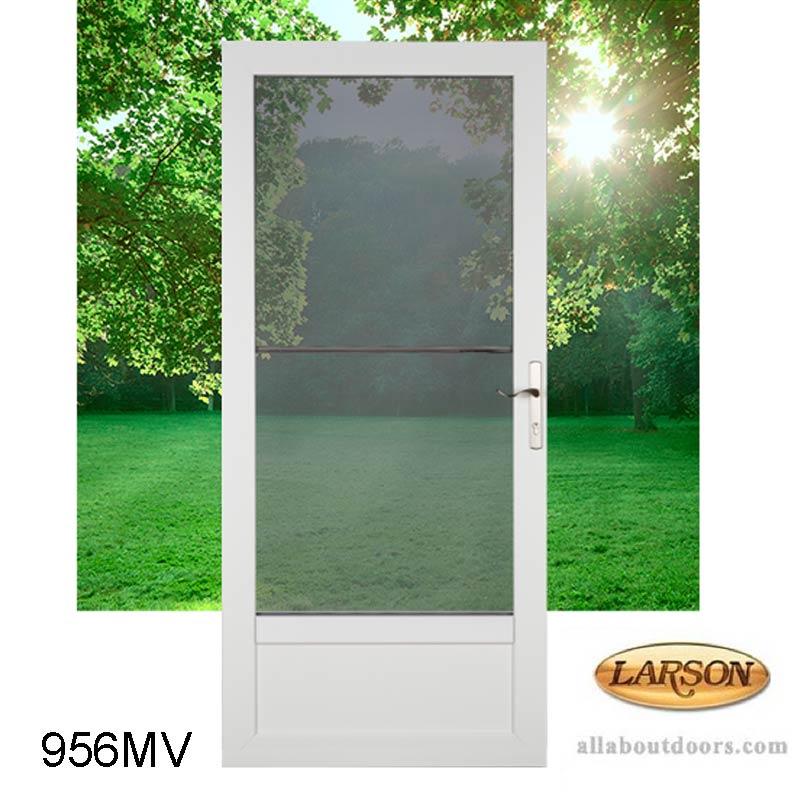 Larson Securepro Security Screen Self Storing Glass