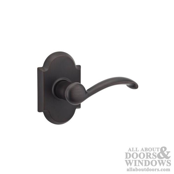 Kwikset 967AVLLH-514S Left Hand Avalon Interior Double Cylinder Handleset Trim Smart Key Iron Black Finish