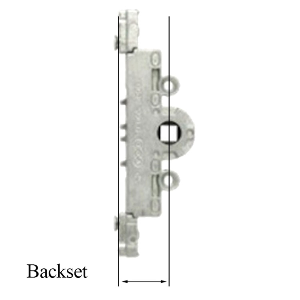 Monobloc Gear Box for Tilt & Turn Window Multipoint Lock, Choose Backset