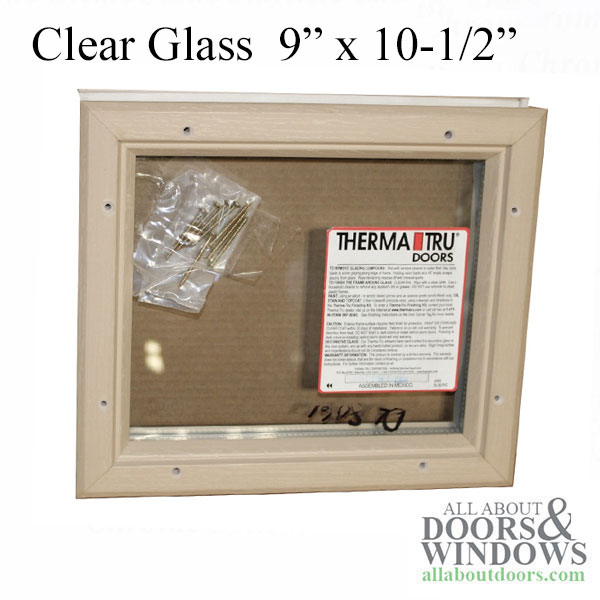 GlassCraft Arch Top Double Continental Collection 1 Lite Glass Pre-Hung  6'0 x 8'0 ThermaPlus Continental