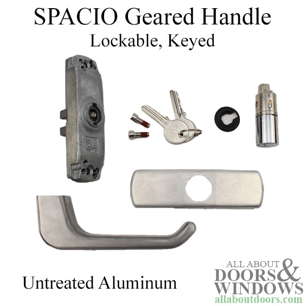 SPACIO geared handle