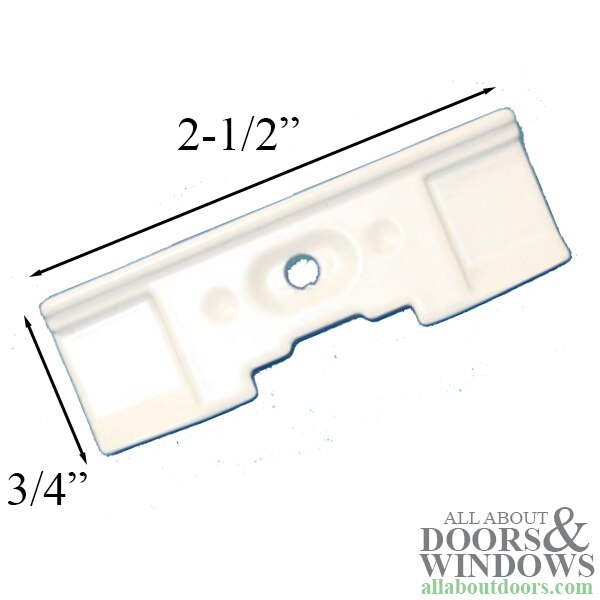 Milgard Keeper for Horizontal Slider and Single Hung Windows - Choose Color