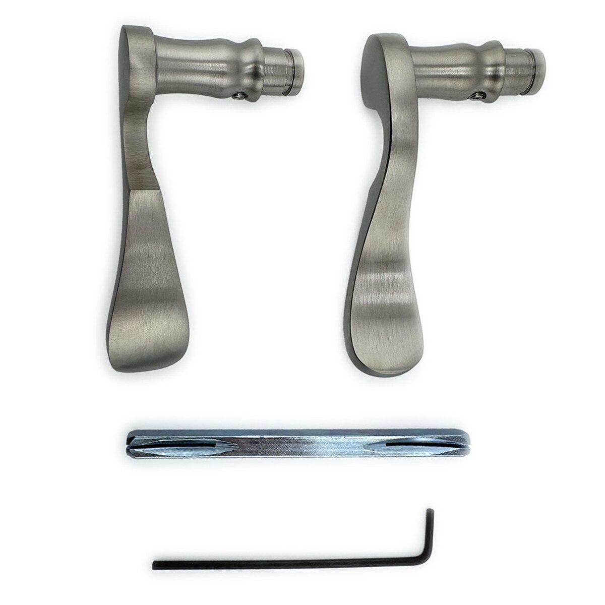 G-U Capri Handle & 45mm Plate, Active, Keyed with Thumbturn (Handle ...