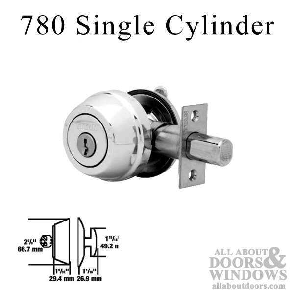 Kwikset 78010B Single Cylinder Medium Duty Deadbolt Oil Rubbed Bronze