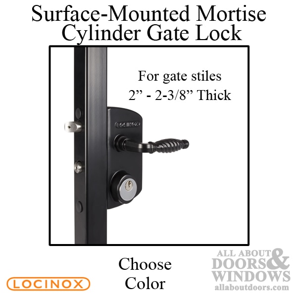 Kotarbau Hook Lock Sliding Gates Mortice 72/30 leadership Mandrel Gate 