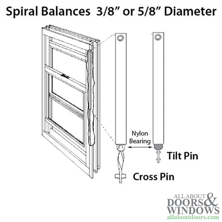 Spiral Non Tilt Cross Pin Balance Rod spiral-non-tilt-cross-pin-balance-rod