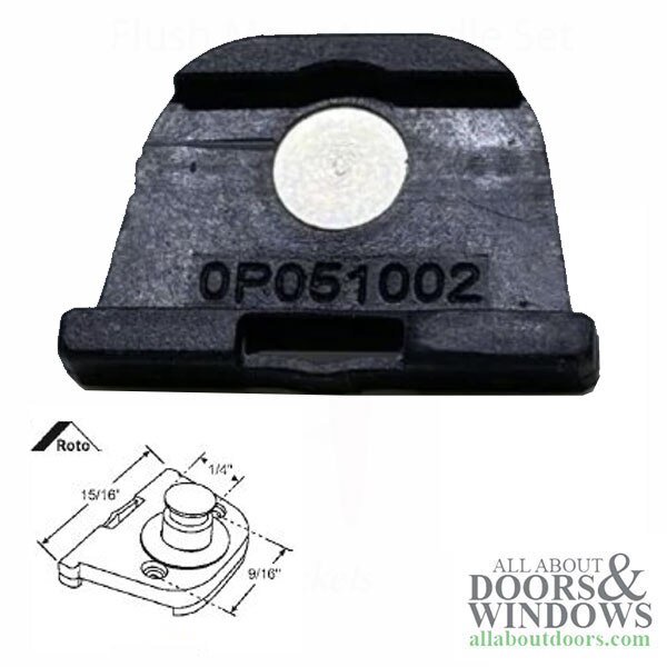Roto Bracket Slider Guide for Casement and Awning Tracks