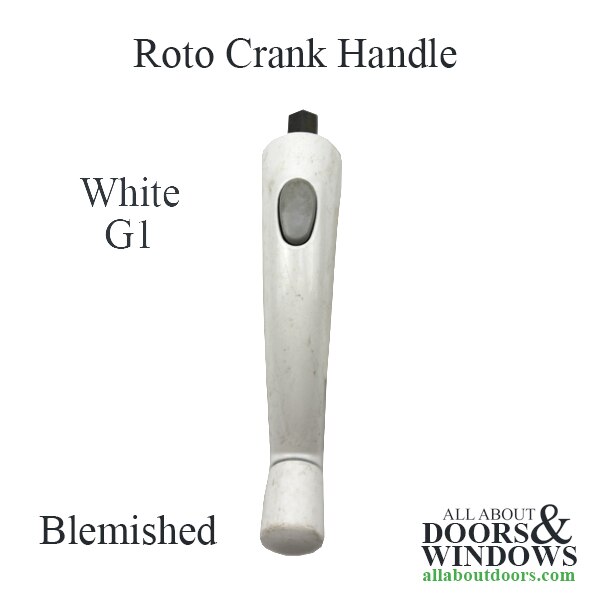 Blemished Roto ProDrive folding crank handle w/ button, awning