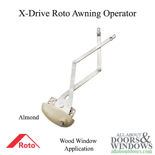 Roto OP06-7543-00 X-Drive Stainless Steel Awning Operator