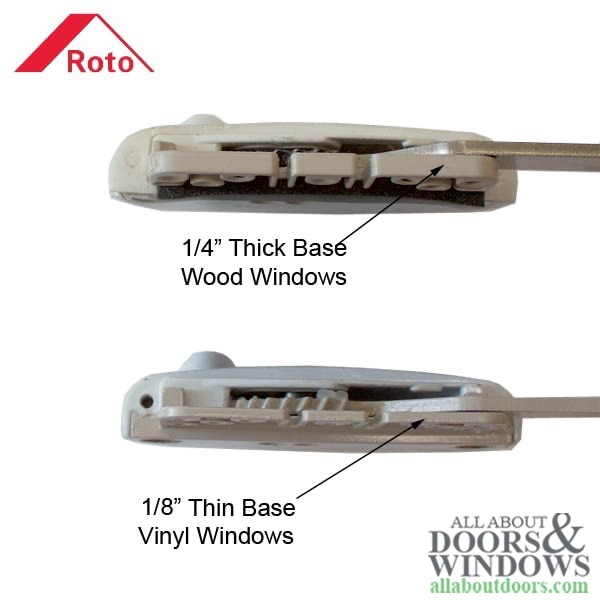 Roto X-Drive Stainless Steel Awning Operator