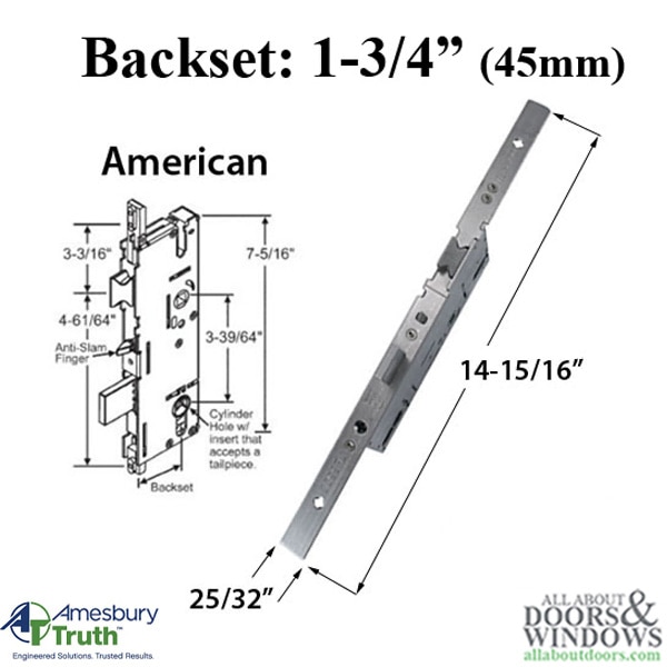 Detailed view of 45/92 American Cylinder