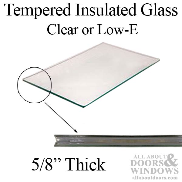 insulated glass thickness