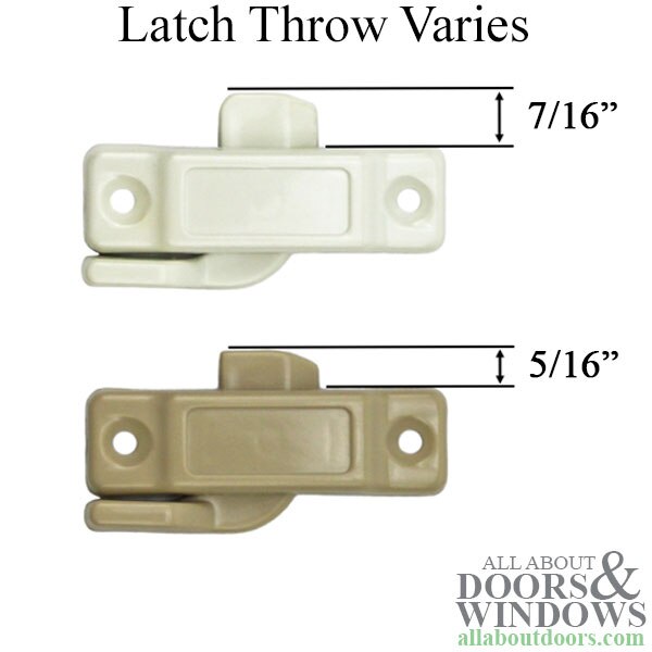 Composite Sweep Latch Latch Throw