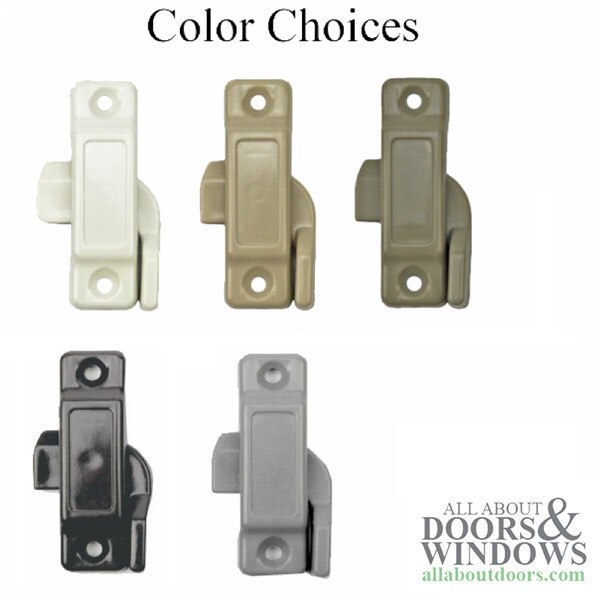Composite Sweep Latch Color Choices