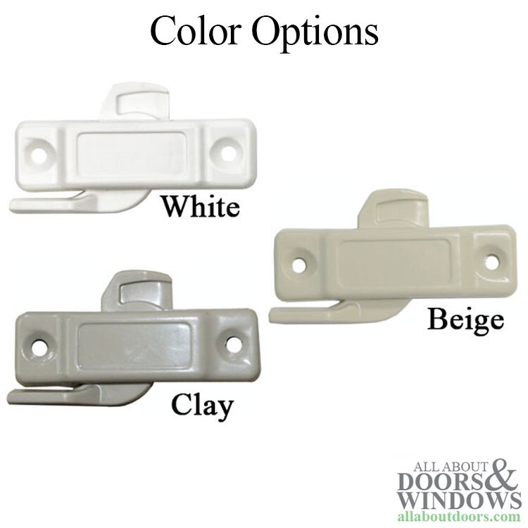 Composite Sweep Latch Color Options